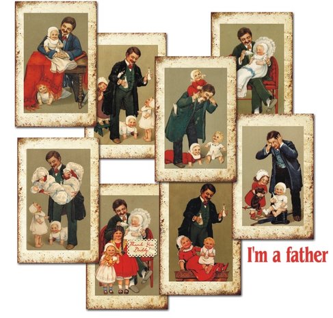 Decorer I'm a father Mini Paper Pack (DECOR-M90) (OUTLET) Decorer I'm a father Mini Paper Pack (DECOR-M90) (OUTLET)