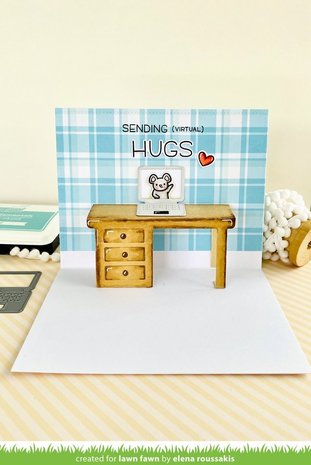 Lawn Fawn Pop-Up Desk Dies (LF2519) (OUTLET)