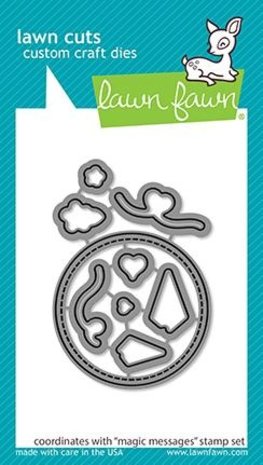 Lawn Fawn Magic Messages Dies (LF2509) (OUTLET) Lawn Fawn Magic Messages Dies (LF2509) (OUTLET)