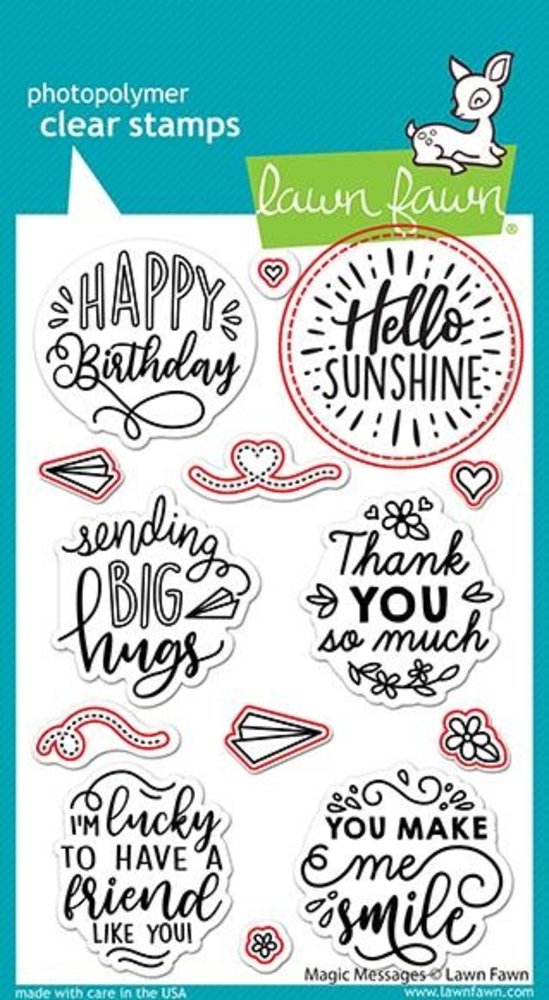Lawn Fawn Magic Messages Dies (LF2509) (OUTLET) Lawn Fawn Magic Messages Dies (LF2509) (OUTLET)