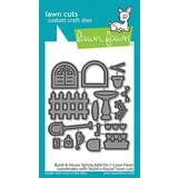 Lawn Fawn Build-A-House Spring Add-On Dies (LF2524) (DISCONTINUED)