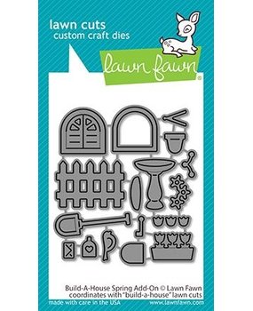 Lawn Fawn Build-A-House Spring Add-On Dies (LF2524) (DISCONTINUED)