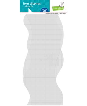 Lawn Fawn Hillside Slimline Stencils (LF2536) (OUTLET)