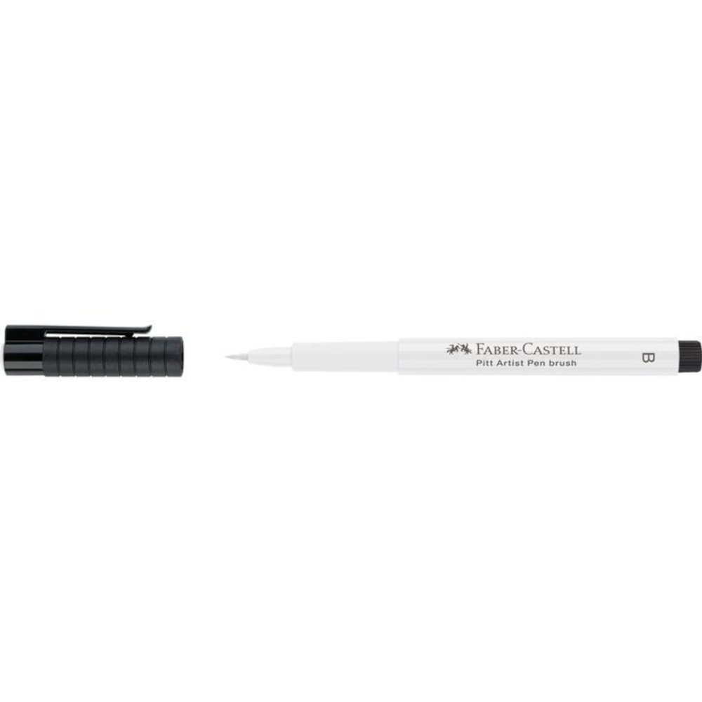 Faber Castell Pitt Artist Pen Brush White 101 (FC-167401) Faber Castell Pitt Artist Pen Brush White 101 (FC-167401)