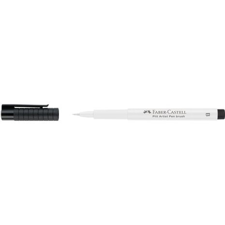 Faber Castell Pitt Artist Pen Brush White 101 (FC-167401) Faber Castell Pitt Artist Pen Brush White 101 (FC-167401)