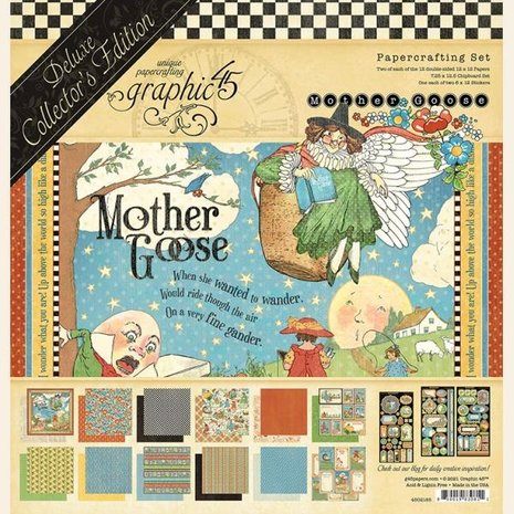 Graphic 45 Mother Goose Deluxe Collector's Edition (4502185) (OUTLET)