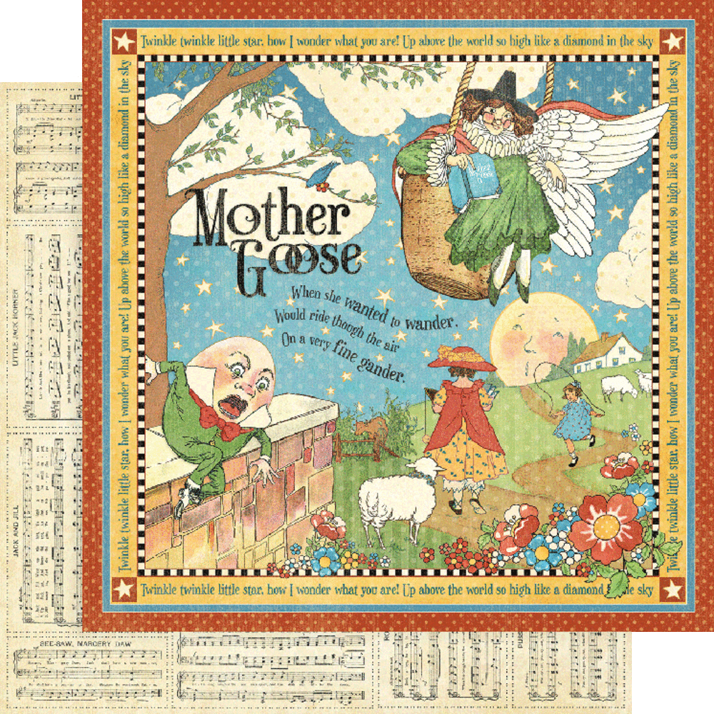 Graphic 45 Mother Goose Deluxe Collector's Edition (4502185) (OUTLET) Graphic 45 Mother Goose Deluxe Collector's Edition (4502185) (OUTLET)