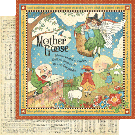 Graphic 45 Mother Goose Deluxe Collector's Edition (4502185) (OUTLET) Graphic 45 Mother Goose Deluxe Collector's Edition (4502185) (OUTLET)