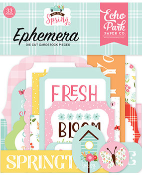 Echo Park Welcome Spring Ephemera (WES235024) (OUTLET)