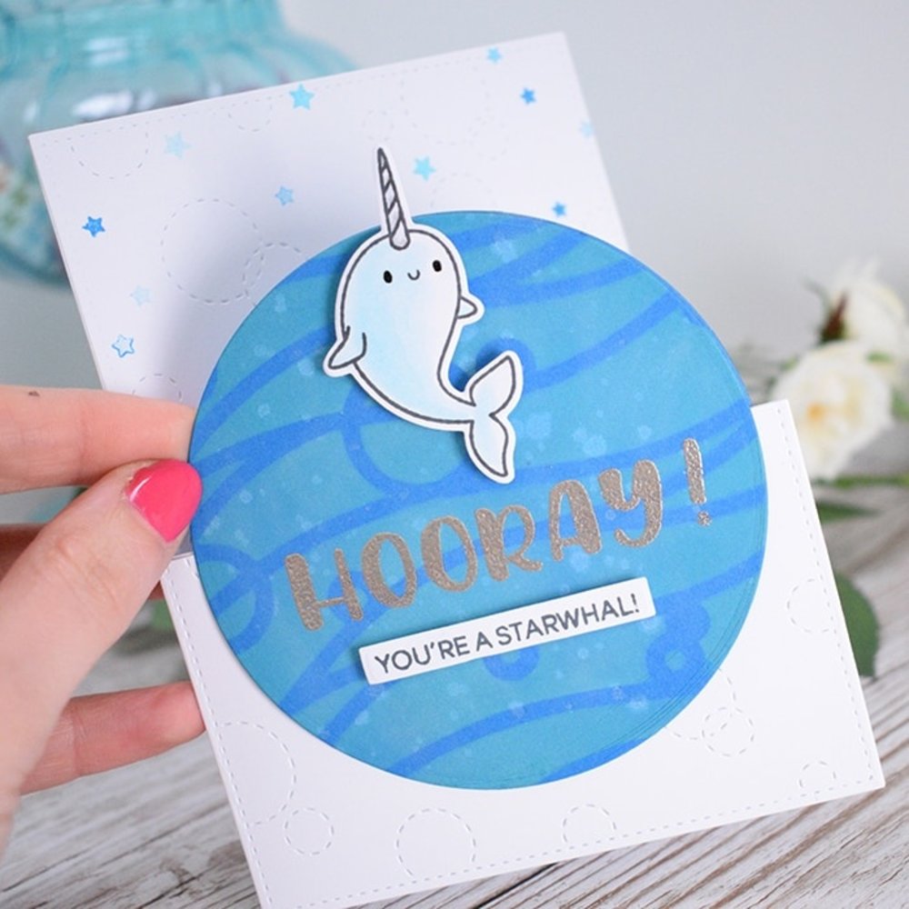 Heffy Doodle Bubble Waves Stencil (HFD0044) (OUTLET) Heffy Doodle Bubble Waves Stencil (HFD0044) (OUTLET)