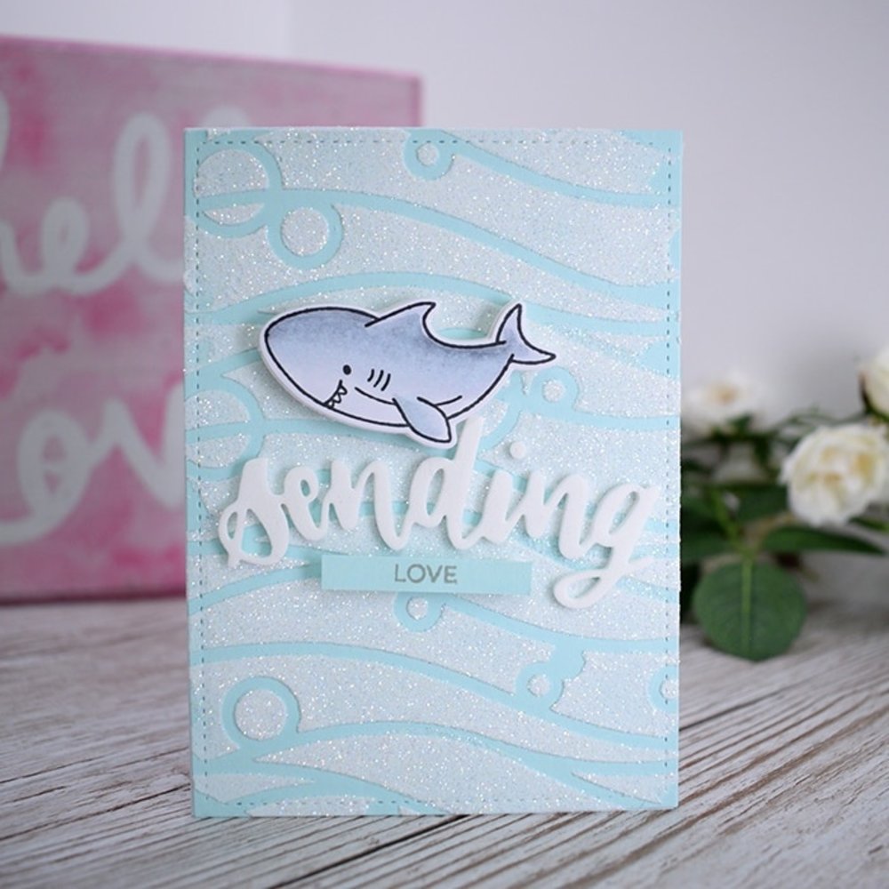 Heffy Doodle Bubble Waves Stencil (HFD0044) (OUTLET) Heffy Doodle Bubble Waves Stencil (HFD0044) (OUTLET)