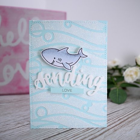 Heffy Doodle Bubble Waves Stencil (HFD0044) (OUTLET) Heffy Doodle Bubble Waves Stencil (HFD0044) (OUTLET)