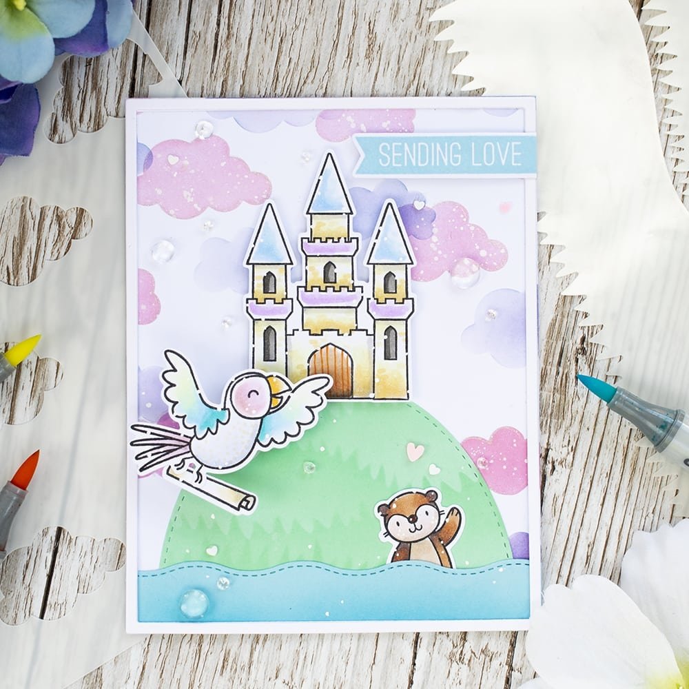 Heffy Doodle Breaking Waves Border Dies (HFD0280) (OUTLET) Heffy Doodle Breaking Waves Border Dies (HFD0280) (OUTLET)