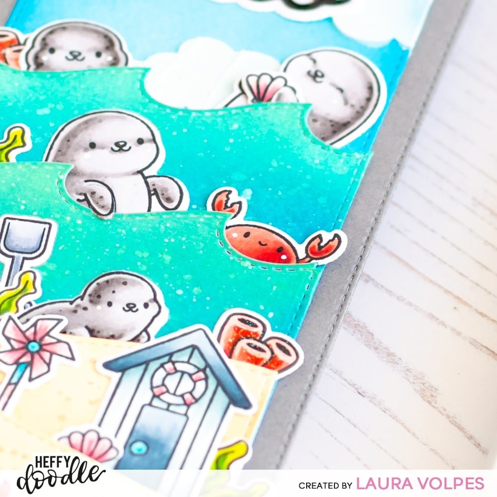 Heffy Doodle Breaking Waves Border Dies (HFD0280) (OUTLET) Heffy Doodle Breaking Waves Border Dies (HFD0280) (OUTLET)