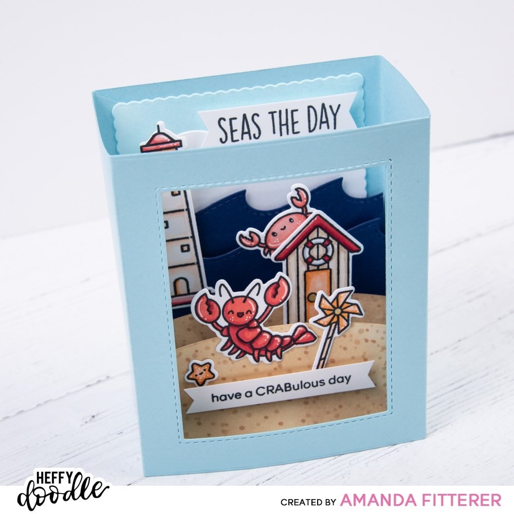 Heffy Doodle Breaking Waves Border Dies (HFD0280) (OUTLET) Heffy Doodle Breaking Waves Border Dies (HFD0280) (OUTLET)