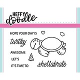 Heffy Doodle Shellabrate Clear Stamps (HFD0064) (OUTLET)
