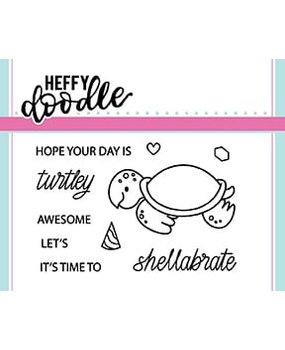 Heffy Doodle Shellabrate Clear Stamps (HFD0064) (OUTLET)