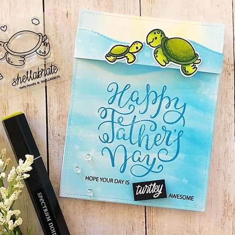 Heffy Doodle Shellabrate Clear Stamps (HFD0064) (OUTLET) Heffy Doodle Shellabrate Clear Stamps (HFD0064) (OUTLET)