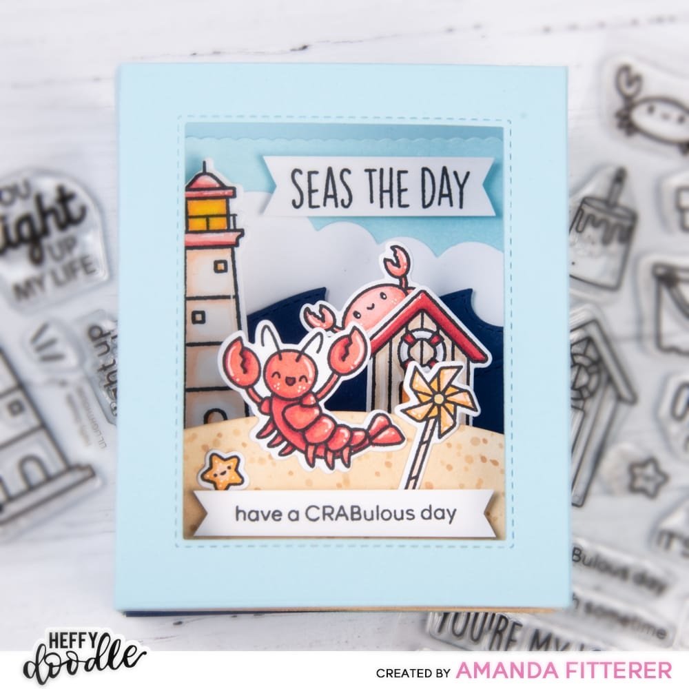 Heffy Doodle A Little Shellfish Clear Stamps (HFD0275) (OUTLET) Heffy Doodle A Little Shellfish Clear Stamps (HFD0275) (OUTLET)