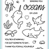Heffy Doodle Oceans of Love Clear Stamps (HFD0042) (OUTLET) Heffy Doodle Oceans of Love Clear Stamps (HFD0042) (OUTLET)