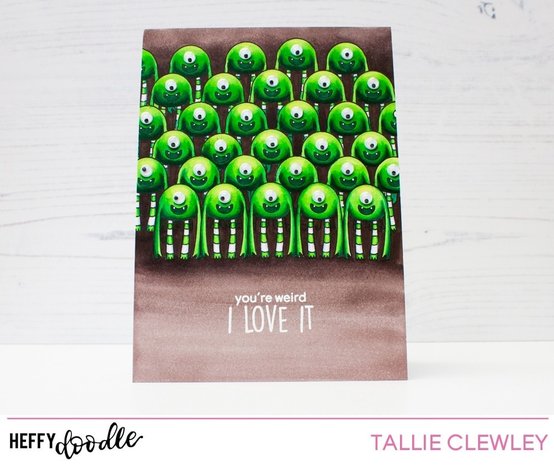 Heffy Doodle You're Weird Clear Stamps (HFD0171) (OUTLET) Heffy Doodle You're Weird Clear Stamps (HFD0171) (OUTLET)