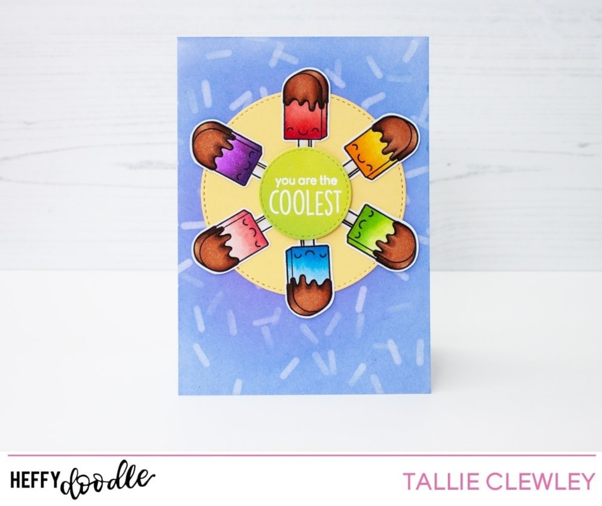 Heffy Doodle Sprinkled With Fun Stencil (HFD0168) (OUTLET) Heffy Doodle Sprinkled With Fun Stencil (HFD0168) (OUTLET)