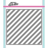 Heffy Doodle Candy Store Stencil (HFD0095) (OUTLET)
