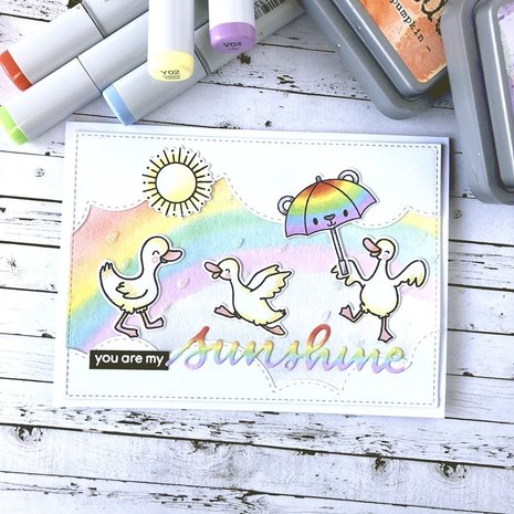 Heffy Doodle Silver Linings Cloud Border Dies (HFD0153) (OUTLET) Heffy Doodle Silver Linings Cloud Border Dies (HFD0153) (OUTLET)