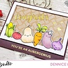 Heffy Doodle Veggie Patch Clear Stamps (HFD0082) (OUTLET) Heffy Doodle Veggie Patch Clear Stamps (HFD0082) (OUTLET)