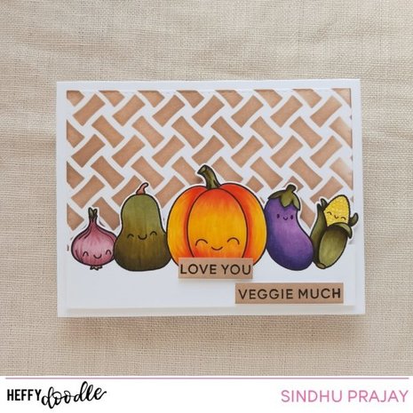Heffy Doodle Veggie Patch Clear Stamps (HFD0082) (OUTLET) Heffy Doodle Veggie Patch Clear Stamps (HFD0082) (OUTLET)