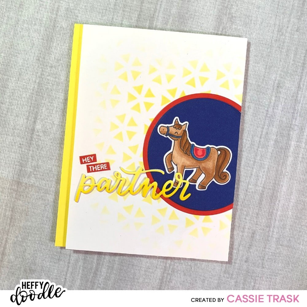 Heffy Doodle Crazy Kaleidoscope Stencil (HFD0248) (OUTLET)