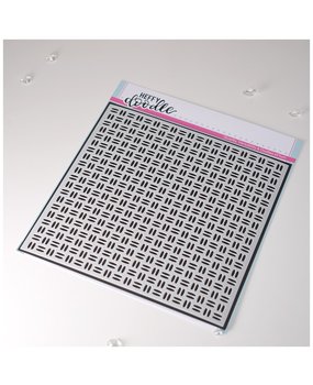 Heffy Doodle Wonderfully Woven Stencil (HFD0223) (OUTLET) Heffy Doodle Wonderfully Woven Stencil (HFD0223) (OUTLET)