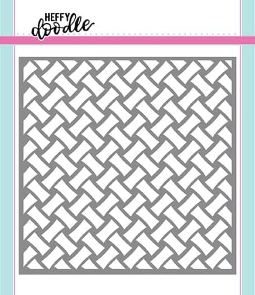 Heffy Doodle Basket Case Stencil (HFD0084) (OUTLET)