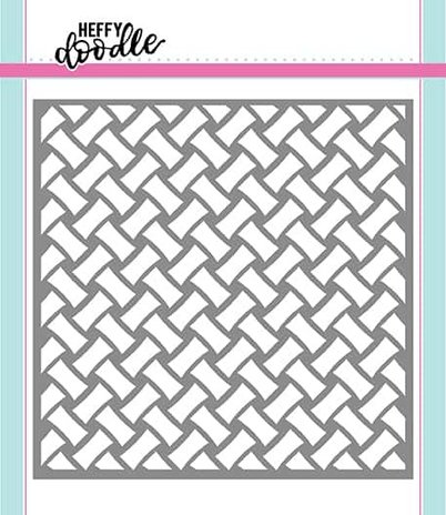 Heffy Doodle Basket Case Stencil (HFD0084) (OUTLET)