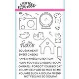 Heffy Doodle Hello Squeakheart Clear Stamps (HFD0033) (OUTLET)