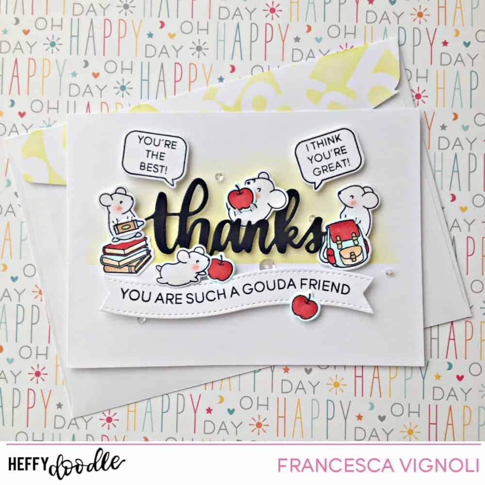 Heffy Doodle Hello Squeakheart Clear Stamps (HFD0033) (OUTLET) Heffy Doodle Hello Squeakheart Clear Stamps (HFD0033) (OUTLET)