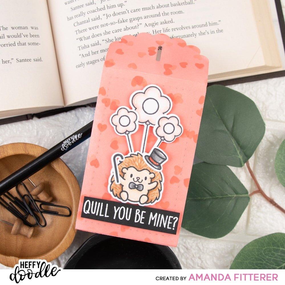 Heffy Doodle Quill You Be Mine Clear Stamps (HFD0249) (OUTLET) Heffy Doodle Quill You Be Mine Clear Stamps (HFD0249) (OUTLET)