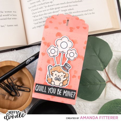 Heffy Doodle Quill You Be Mine Clear Stamps (HFD0249) (OUTLET) Heffy Doodle Quill You Be Mine Clear Stamps (HFD0249) (OUTLET)