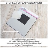 Heffy Doodle Square Masquerade Stencil (HFD0262) (OUTLET)