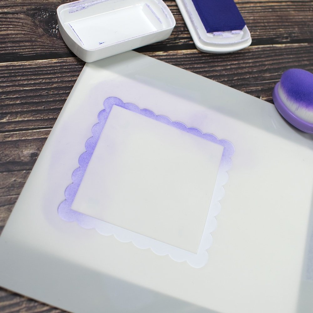 Heffy Doodle Square Masquerade Stencil (HFD0262) (OUTLET)