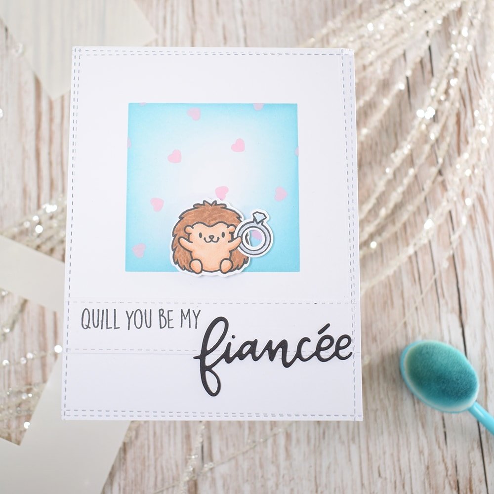 Heffy Doodle Square Masquerade Stencil (HFD0262) (OUTLET)