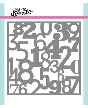 Heffy Doodle Numicon Stencil (HFD0050) (OUTLET)
