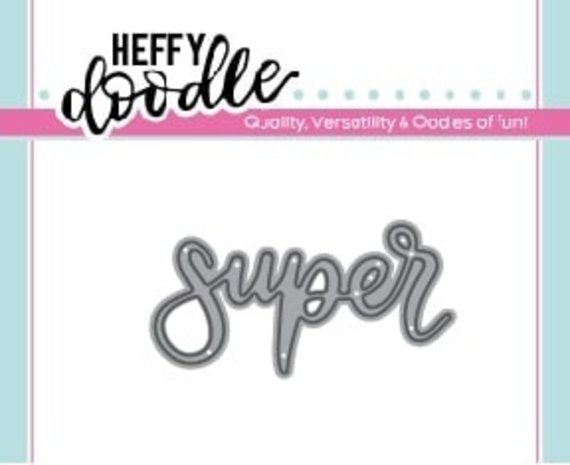 Heffy Doodle Super Dies (HFD0122) (OUTLET) Heffy Doodle Super Dies (HFD0122) (OUTLET)