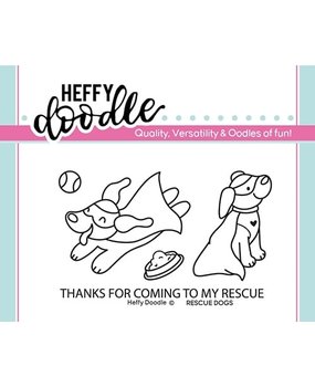 Heffy Doodle Rescue Dogs Clear Stamps (HFD0142) (OUTLET)