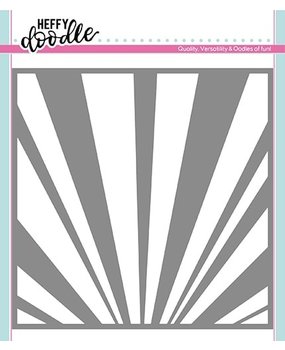 Heffy Doodle Rays The Roof Stencil (HFD0124) (OUTLET) Heffy Doodle Rays The Roof Stencil (HFD0124) (OUTLET)