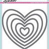Heffy Doodle Stitched Hearts Dies (HFD0162) (OUTLET) Heffy Doodle Stitched Hearts Dies (HFD0162) (OUTLET)