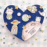 Heffy Doodle Stitched Hearts Dies (HFD0162) (OUTLET) Heffy Doodle Stitched Hearts Dies (HFD0162) (OUTLET)