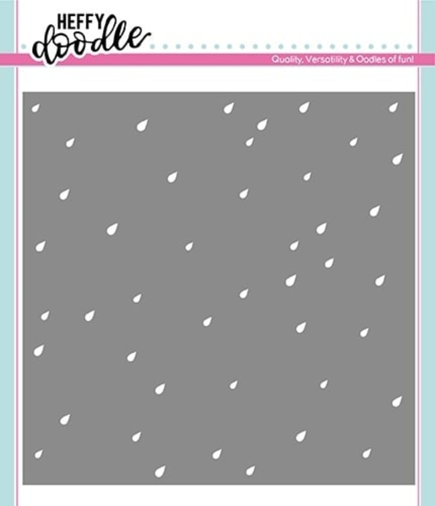 Heffy Doodle Rain On My Parade Stencil (HFD0184) (OUTLET) Heffy Doodle Rain On My Parade Stencil (HFD0184) (OUTLET)