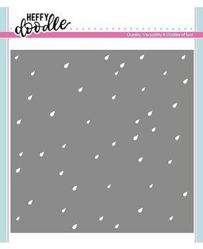 Heffy Doodle Rain On My Parade Stencil (HFD0184) (OUTLET) Heffy Doodle Rain On My Parade Stencil (HFD0184) (OUTLET)