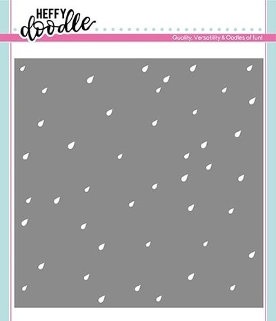 Heffy Doodle Rain On My Parade Stencil (HFD0184) (OUTLET) Heffy Doodle Rain On My Parade Stencil (HFD0184) (OUTLET)